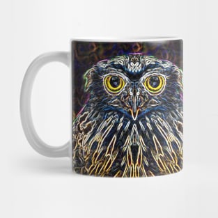 Owl Electric Silhouette 02 Mug